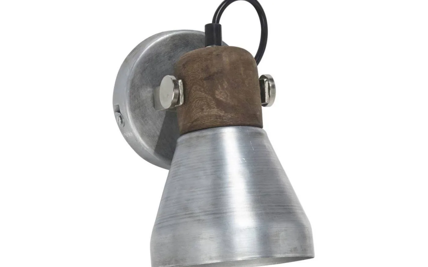 Ashby Vägglampa 20cm Pale Silver