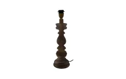 Ashford Lampfot 48cm Aged Wood