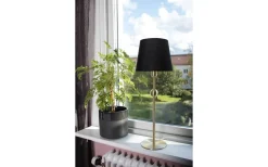 Astrid Lampfot 41cm E14 Borstad Mässing