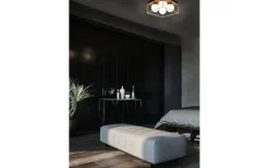 Astro Plafond 28cm Svart/Guld