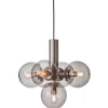Avenue Taklampa Nickel/Rök