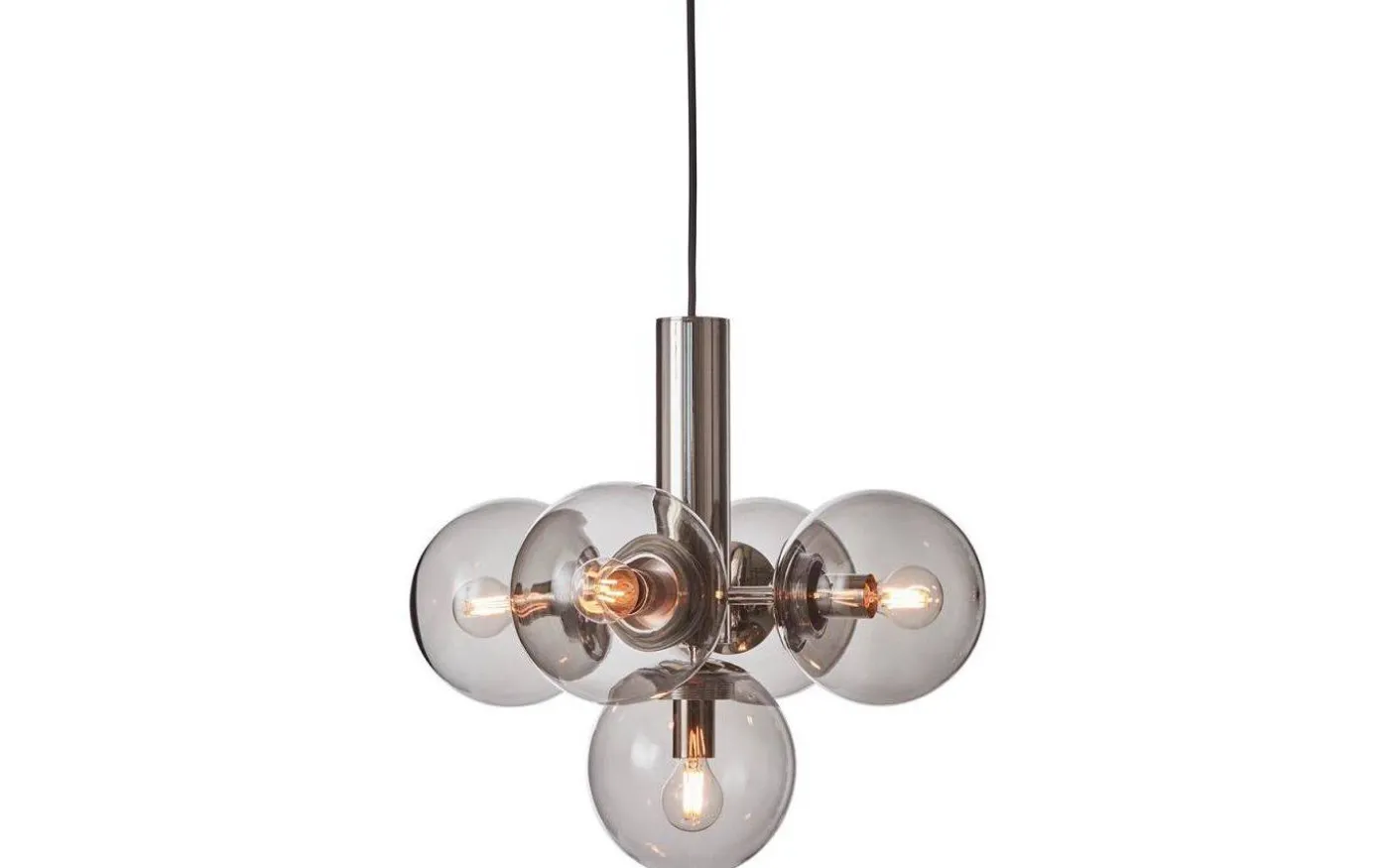 Avenue Taklampa Nickel/Rök