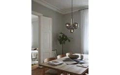 Avenue Taklampa Nickel/Rök