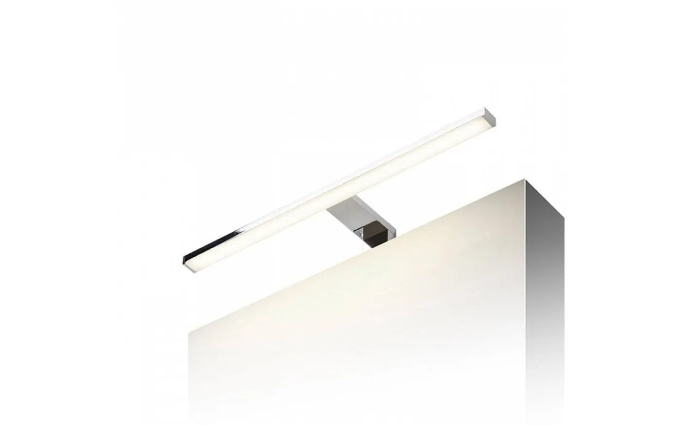 Balea Skåpsbelysning Krom 50cm LED 7W IP44 3000K