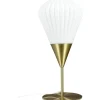 Ballon Bordslampa 45,5cm Opal/Mässing