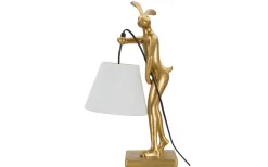 Barca Bordslampa Kanin 47cm Guld
