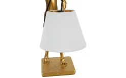 Barca Bordslampa Kanin 47cm Guld