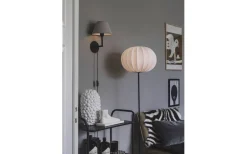 Base Vägglampa Krom