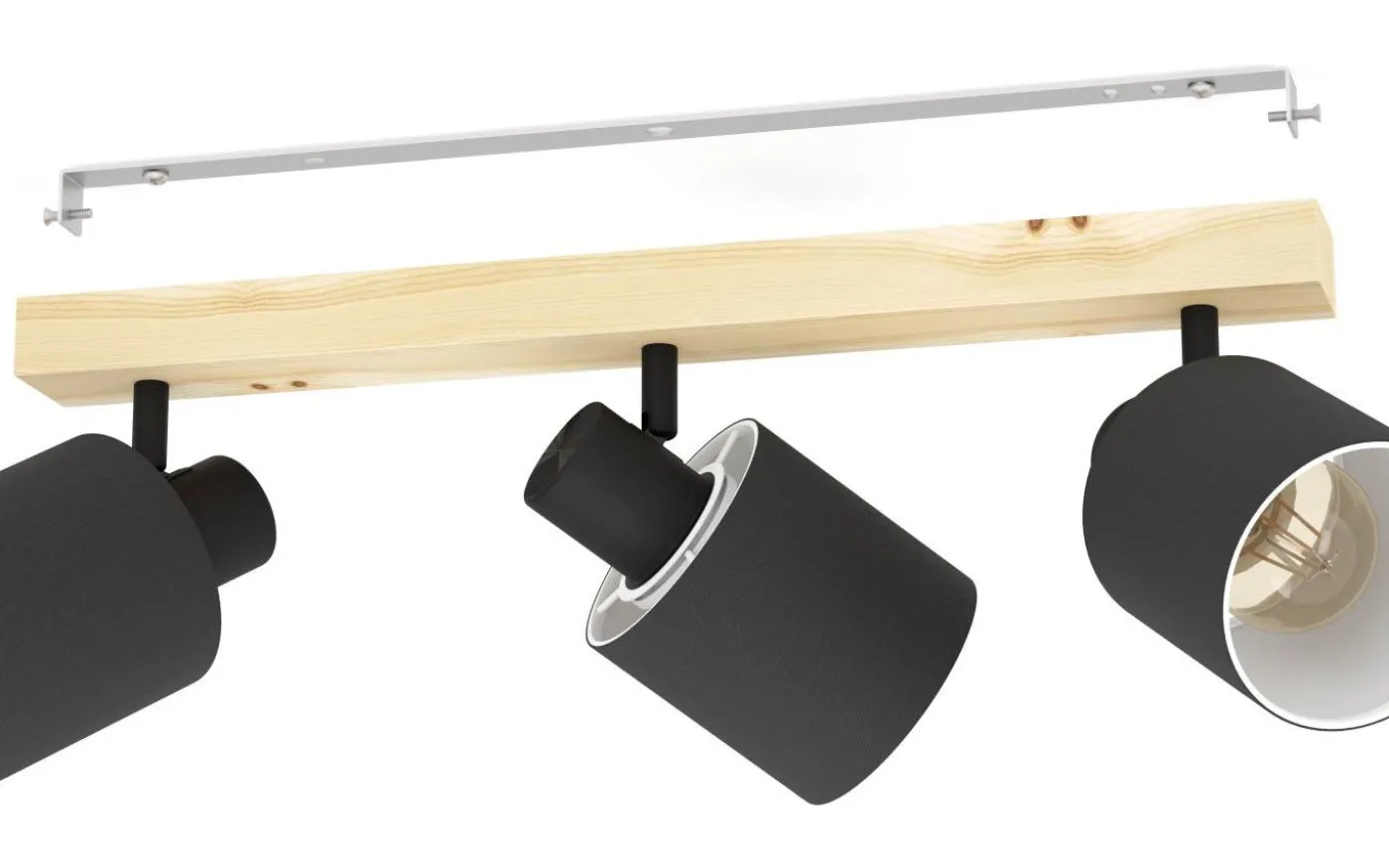 Batallas Takspotlight 48cm Svart
