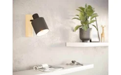 Batallas Vägglampa Svart