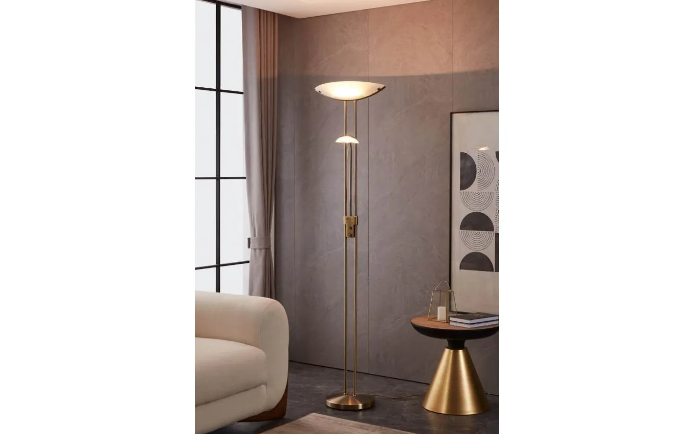 Baya Golvlampa 180cm Brons