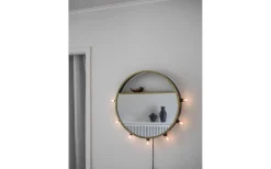 Bea Spegellampa 45cm Svart/Guld