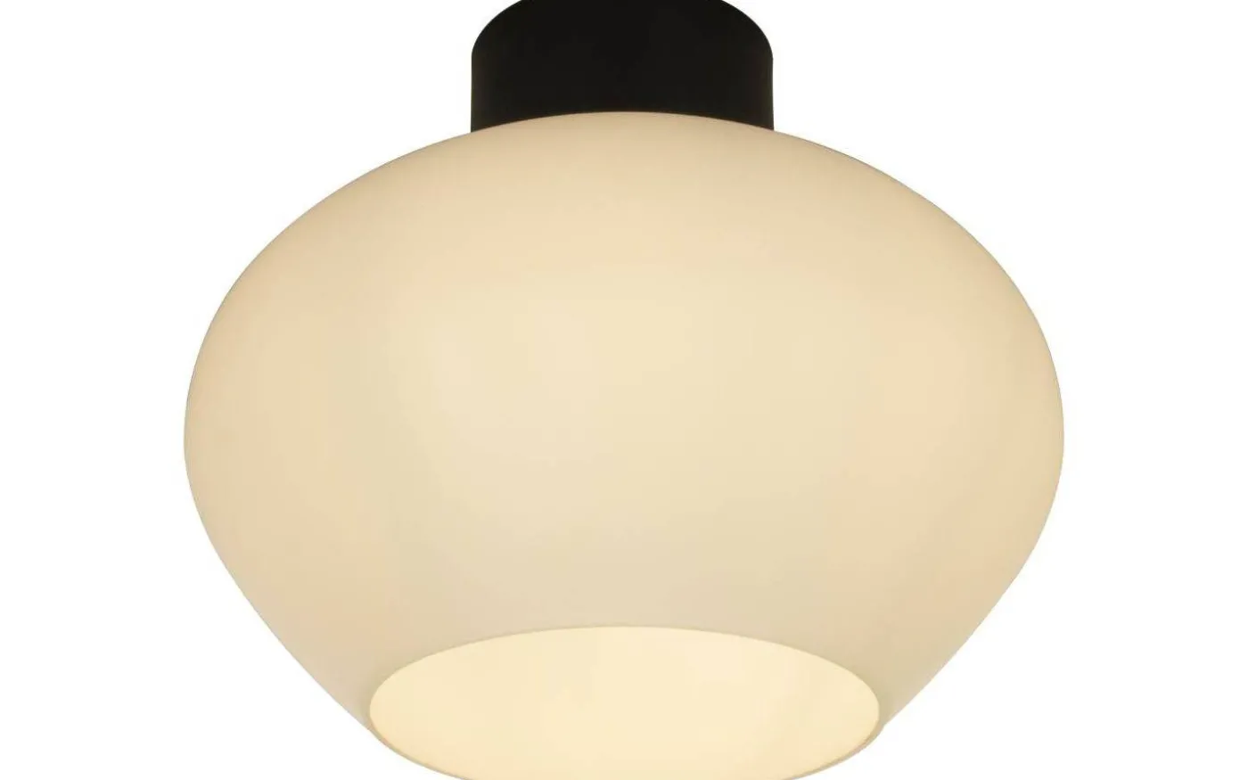 Bell Plafond 35cm Svart/Vit