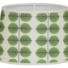Berså Oval Lampskärm 20cm Grön Stig Lindberg