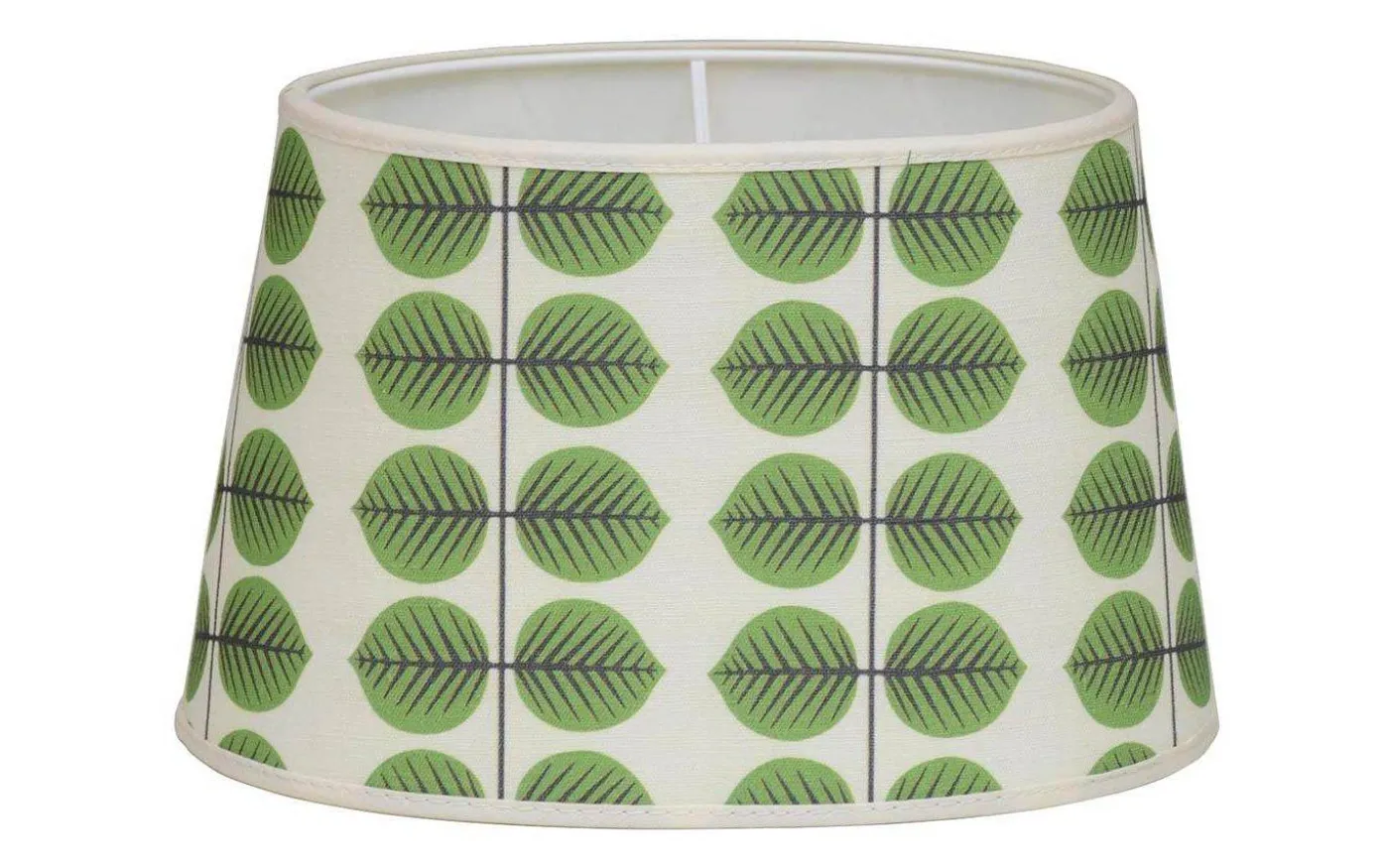 Berså Oval Lampskärm 20cm Grön Stig Lindberg