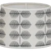 Berså Oval Lampskärm 25cm Grå Stig Lindberg