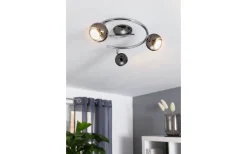 Bimeda Takspotlight 29cm GU10 LED 3000K 3x2,8W Nickel