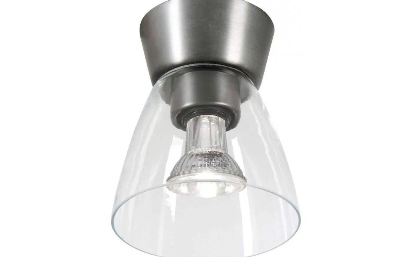Bizzo Plafond 17cm Aluminium/Klar