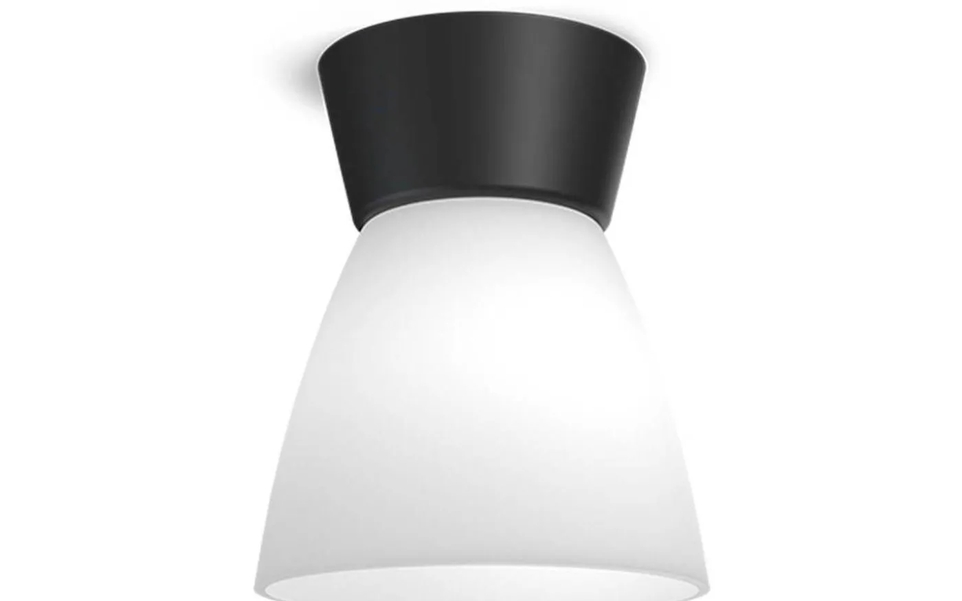Bizzo Plafond 16,5cm Svart/Opal