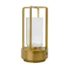 B178 Laddbar Bordslykta 18cm CCT LED Mässing