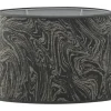 Blakesley Lampskärm Oval 20cm Mörkgrå
