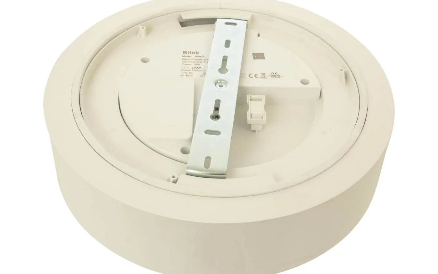 Blink Plafond 30cm LED 18W 2700K Vit IP54