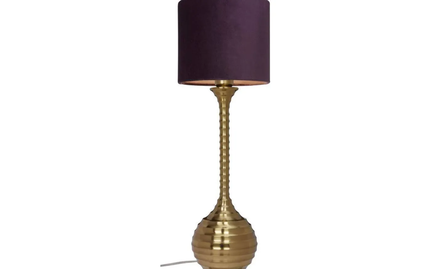 Boaz Lampfot 51cm Borstad Mässing