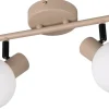 Boba Vägglampa 2-delad E14 varmbeige