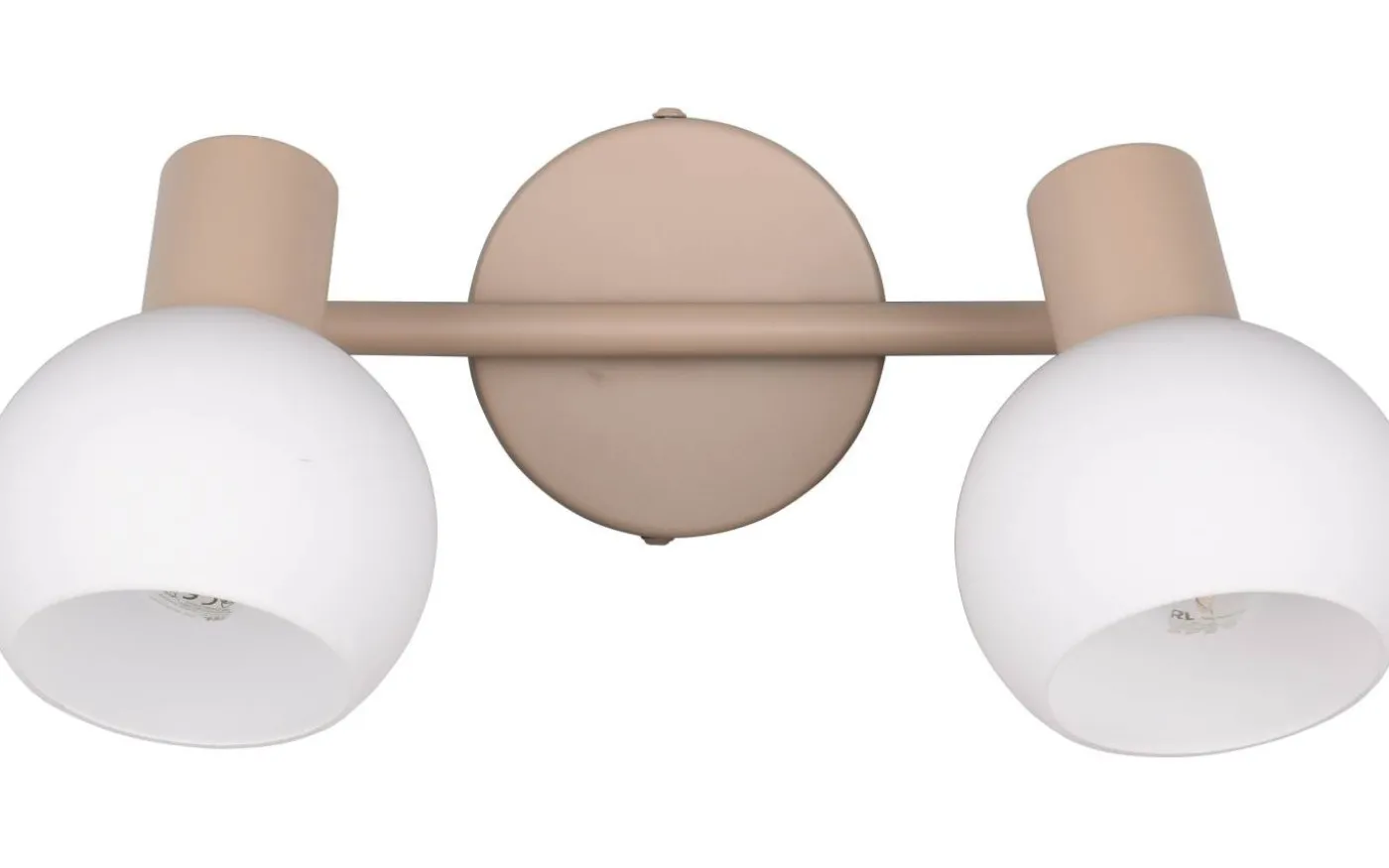 Boba Vägglampa 2-delad E14 varmbeige
