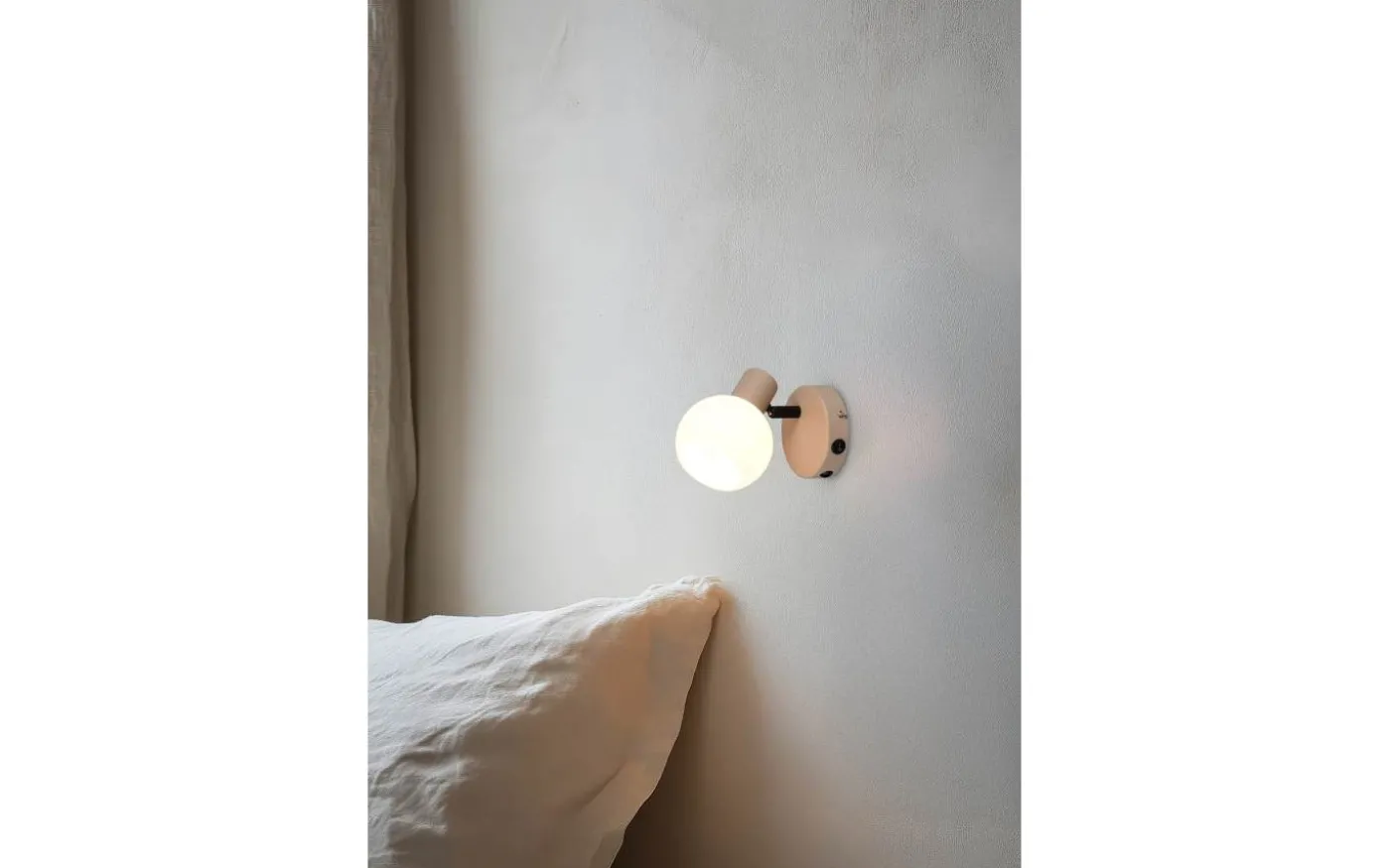 Boba Vägglampa E14 varmbeige
