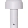 Bobby Uppladdningsbar Bordslampa Vit