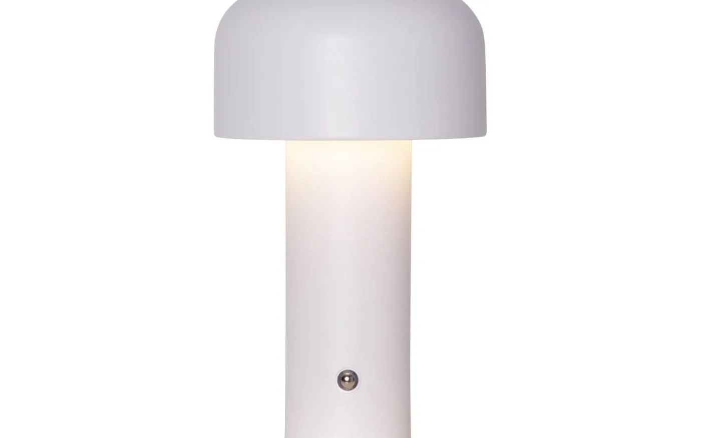 Bobby Uppladdningsbar Bordslampa Vit