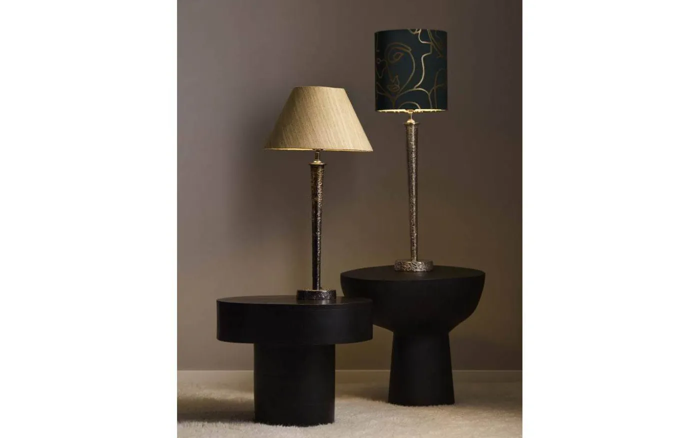 Bob Lampfot 53cm Silver
