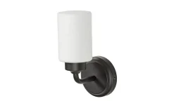 Boda 1L Vägglampa Svart IP44