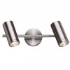 Bogard II Takspotlight Matt nickel LED 2x5W 3000K