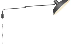 Bolder Vägglampa E27 mattsvart