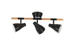 Borno Takspotlight 3L 60cm Natur/Svart