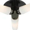 Brastad Plafond 39cm 3L Svart/Vit IP44