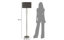 Brighty Golvlampa 164cm Vit/Grå