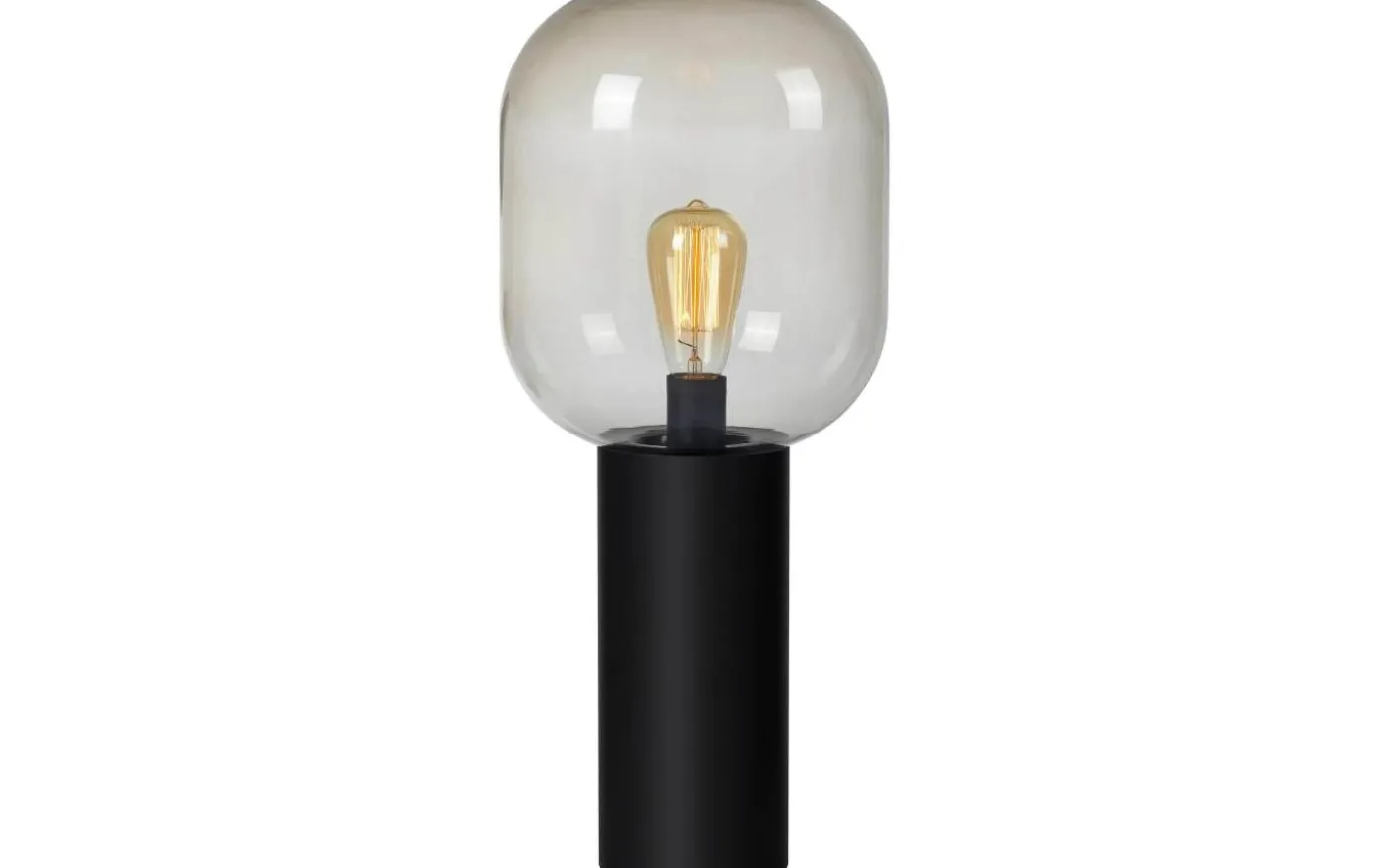 Brooklyn Bordslampa 56cm Svart/Rök