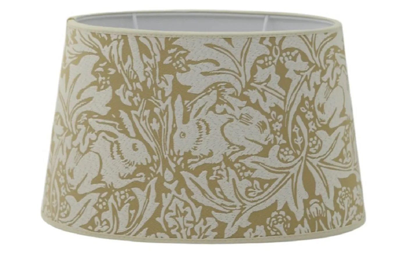 Brother Rabbit Oval Lampskärm 30cm Oat William Morris