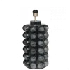 Bubbels Lampfot 49cm Black Marble
