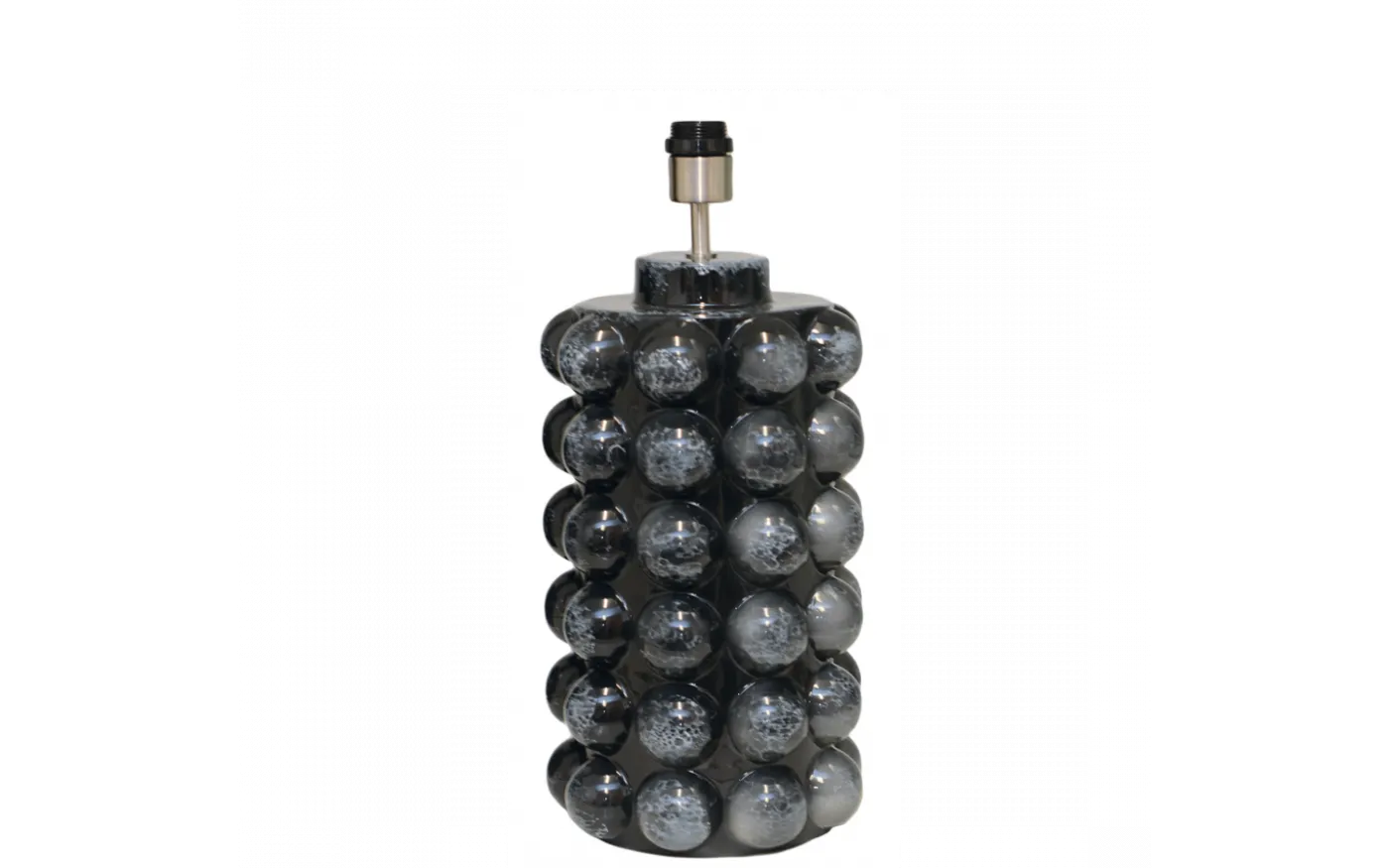 Bubbels Lampfot 49cm Black Marble