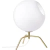 Bug Bordslampa 20cm Mässing/Opalglas