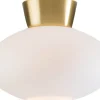 Bullo Plafond 27cm Mässing/Opal