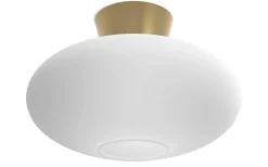 Bullo XL Plafond 38cm Mässing/Opal