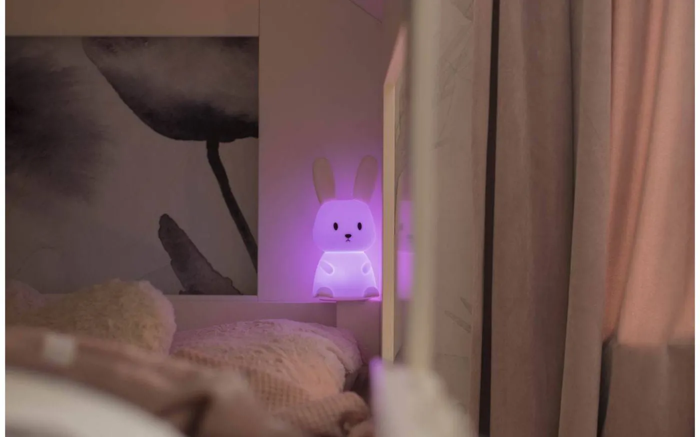 Bunny Batteridriven Nattlampa Multi