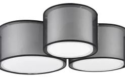 Burton Plafond 3-delad E27 mattsvart