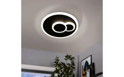 Cadegal Round Plafond 20cm LED 4000K 8W Svart