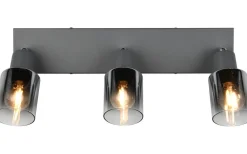 Cadiz Spotlight 3-delad E14 antracit/förkromad